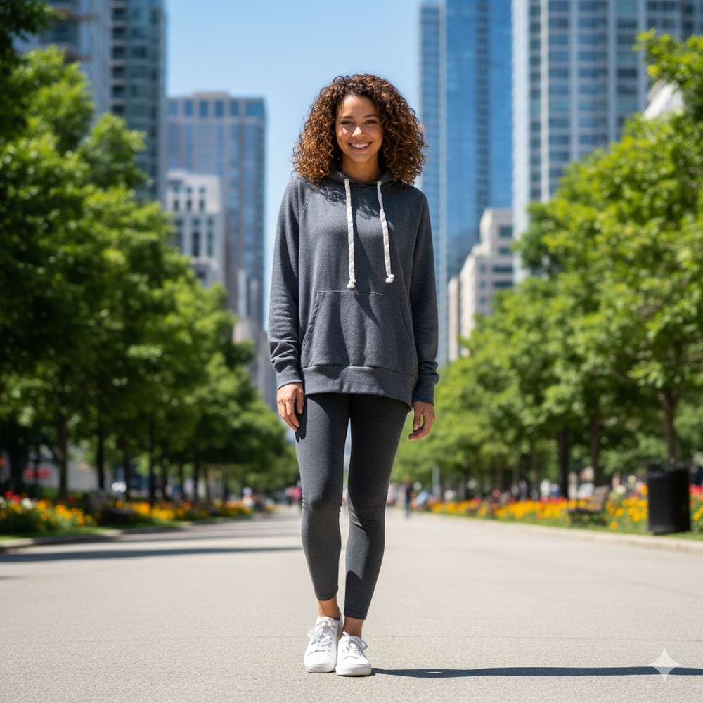 Acemi Blue Hoodie